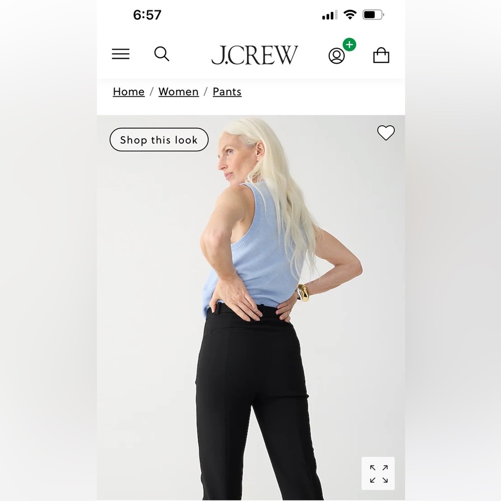 J.Crew High Rise Cameron Pant - Picture 6 of 7